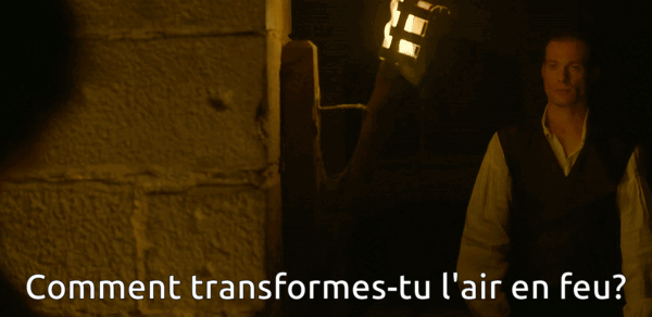 Lestat to Armand: Comment transformes-tu l'air en feu?